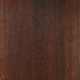 Centennial Finish a dark brown quarter-sawn oak finish that resembles original fumed oak antiques